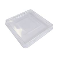 Крышка к контейнеру 114х114х13,5 мм, прозр., ПЭТ, 50 шт/упак "OSQ" LidSmartPack 300 450 шт/кор РОССИЯ Lid SmartPack 300 плоская