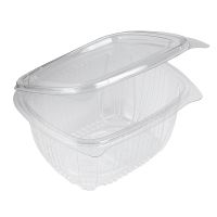 Контейнер овал 156х129х73мм, 750 мл, прозрачный