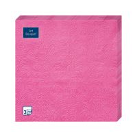 Салфетки 330х330 мм 3-сл., диз. "Малиновый Барокко", красн., бум., 16 шт/упак "Bouquet" 12 упак/кор РОССИЯ 57231