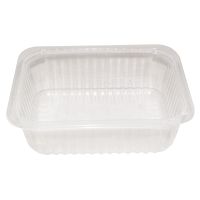 Контейнер под запайку 1000 мл, 1-секц. 187х137х63 мм, прозр., ПП, 480 шт/кор 480 шт/упак РОССИЯ 187 1000