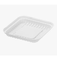 Упаковка для торта [дно] 184х184х27[150х150х23] мм, бел., ПС, 600 шт/кор "Комус" 600 шт/упак РОССИЯ Т-150Д (Т)