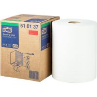Протирочный материал 1-сл., бел., 152 м, 400 лист/рул "Tork" 1 рул/кор НИДЕРЛАНДЫ 510137