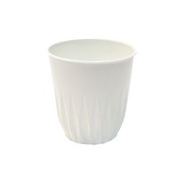 Стакан одноразовый 200 мл, дизайн "Баккара", белый, ПС, 25 штук в упаковке 500 штук в коробке