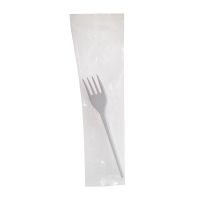 Комплект столовых приборов №1 [вил. 165 мм, бел., ПС], 300 шт/кор 300 шт/упак РОССИЯ Н11-025