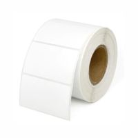 Этикетка стикер 40х40 мм, бел., без печати, 30000 шт/кор 5 000 шт/упак РОССИЯ