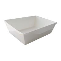 Контейнер 500 мл, 164х115х45 мм, без окна, без крышки, бел., карт.лам., 50 шт/упак "Forgenika" OpSalad 600 шт/кор РОССИЯ OpSalad 500