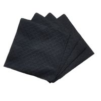 Салфетки 240х240 мм 1-сл., черн., бум., 100 шт/упак 24 упак/кор РОССИЯ