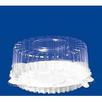 Крышка круглая для торта 4,2л., d-205, h-100, прозрачная, (120315) ОПС