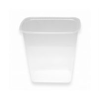 Контейнер 500 мл 1-секц. 108х82х105 мм, серия 108, без крышки, прозр., ПП, 100 шт/упак "ЮПласт" 1 000 шт/кор РОССИЯ ЮУПМ2595