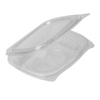 Контейнер овал 156х129х38,4мм, 350 мл, прозрачный