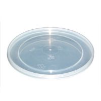 Крышка для контейнера под пресервы и мёд, кругл., d 170мм, прозрачная, ПП