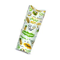 Картонная коробка для ролла, 210х80х60 мм, с печатью, "FOODкорт"