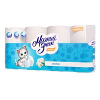 Бумага туалетная 2-сл. "Мягкий Знак" Comfort, бел., 16,3 м, 8 рул/упак 7 упак/кор РОССИЯ С102