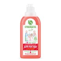 Средство для мытья посуды "Synergetic" Сочный арбуз, дозатор, 500 мл 14 шт/кор РОССИЯ 103055/14