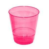 Стакан одноразовый 200 мл, диз. "Кристалл", красн., ПС, 50 шт/упак 1 000 шт/кор РОССИЯ 1004К