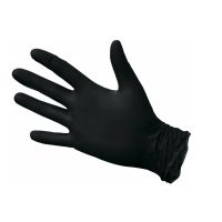 Перчатки нитриловые, р-р S, неопудрен., черн., 50 пар/упак 20 упак/кор КИТАЙ 1030505