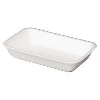 Лоток пищевой 225х135х42 мм, бел., ВПС, 225 шт/кор "Протэк" 225 шт/упак РОССИЯ D-41"А"/ D4