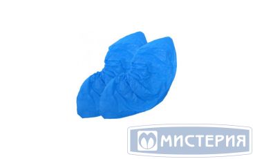 Бахилы 3,2 г, син., ПЭ, 100 шт/упак 50 упак/кор РОССИЯ 003-0059