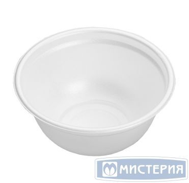 Контейнер-миска для супа 500 мл, d 135 мм, h 65 мм, белая