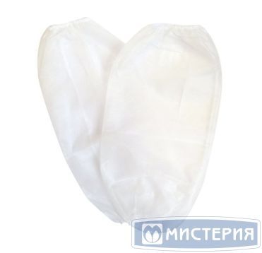 Нарукавники 2 гр., 25 гр/м2, бел., нетк. мат-л, 50 шт/упак 10 упак/кор РОССИЯ 31321/31323