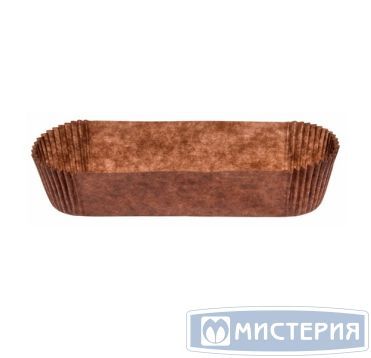 Розетка кондитерская [овал] 28х78х25 мм, коричн., бум., 1000 шт/упак 8 упак/кор РОССИЯ OV4 - BR