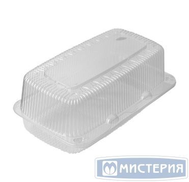 Упаковка прям. внеш. 239х139х91мм, внутр. 210х108х81мм, 0,8кг, прозрачная, ОПС, Емкость РК-38 (М)