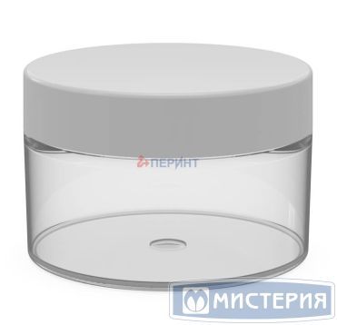 Контейнер 70 мл 1-секц. d55хh36 мм, без крышки, прозр., ПП, 480 шт/кор "Перинт" 480 шт/упак РОССИЯ ШАРМ 70/55
