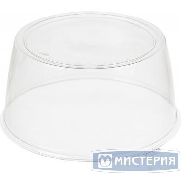 Упаковка для торта [крышка] d246хh117[d233хh113] мм, прозр., ПЭТ, 144 шт/кор "Комус" 144 шт/упак РОССИЯ Т-022/11 К (ПЭТ)