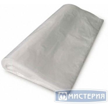 Мешок для мусора 240 л, 100х140 см, 50 мкм, прозр., ПВД, 50 шт/упак 4 упак/кор РОССИЯ АШП-2402508