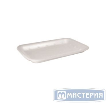 Лоток пищевой 225х135х20 мм, серия М-20, бел., ВПС, 600 шт/кор "Полиформ" 600 шт/упак РОССИЯ М-20
