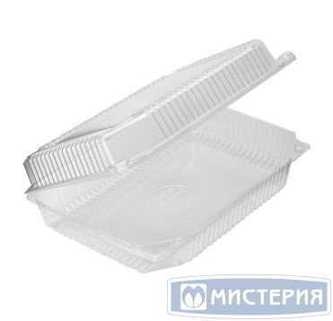 Упаковка прямоугольная 241x172x71мм, 1кг, прозрачная, ОПС РК-30