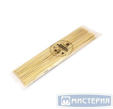 Палочки для шашлыка 300 мм, d2,5 мм, бамбук, 100 шт/упак 100 упак/кор КИТАЙ 4627151560366