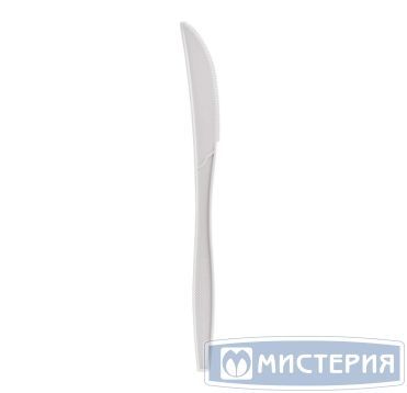 Нож одноразовый GREEN MYSTERY 190 мм, белый, кукурузный крахмал, 50 штук в упаковке, 1000 штук в коробке