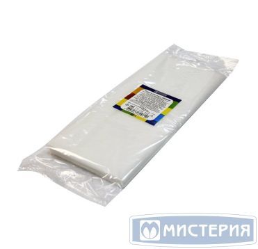 Скатерть 120х160 см, бел., нетк. мат-л "МИСТЕРИЯ" 50 упак/кор РОССИЯ 12012