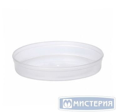 Контейнер прес./мед 150мл, "банка", "Шайба" d=145мм, h=20мм, полупрозрачный, контр. замок, ПП