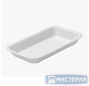 Лоток пищевой 225х135х30 мм, серия D-31.А, бел., ВПС, 250 шт/кор "Протэк" 250 шт/упак РОССИЯ D-31 "А"