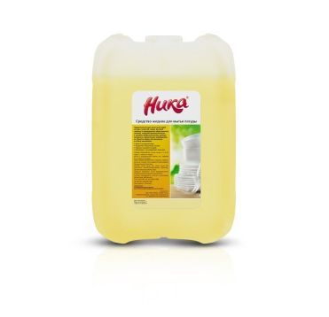 Средство для мытья посуды "Ника", канистра, 5000 г 4 шт/кор РОССИЯ Ника 5кг