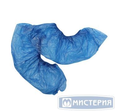 Бахилы 5 г, син., ПЭ, 50 шт/упак 40 упак/кор РОССИЯ