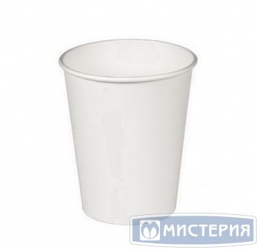 Стакан бумажный 350 мл 2 сл., d90 мм, бел., карт., 25 шт/упак 400 шт/кор РОССИЯ