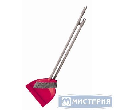 Набор для уборки пола [щетка и совок на длин. ручке], цвет в ассорт., ПП "York" 20 шт/кор КИТАЙ 063020