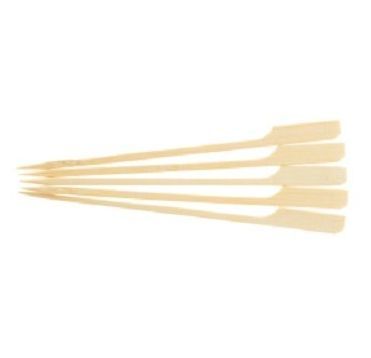 Пика 150 мм, диз. "Гольф", беж., бамбук, 100 шт/упак "Tambien ECO" 100 упак/кор КИТАЙ 65050