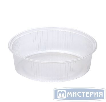 Контейнер круглый d-101мм, h-29мм, 125 мл, полупрозрачный 