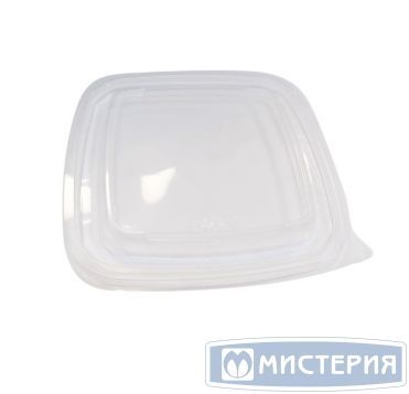 Крышка к контейнеру 160х160х13,8 мм, прозр., ПП, 75 шт/упак "ПолиЭр" 450 шт/кор РОССИЯ К-1616-К  ПП