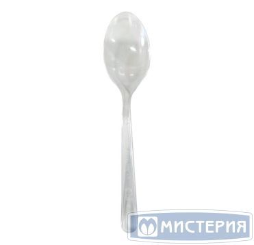 Ложка одноразовая Кристалл 125 мм, прозр., ПС, 50 шт/упак 2 500 шт/кор РОССИЯ 4035П2