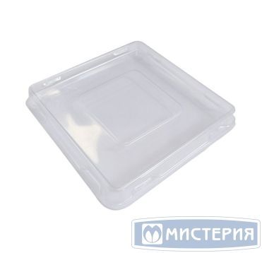 Крышка к контейнеру 114х114х13,5 мм, прозр., ПЭТ, 50 шт/упак "OSQ" LidSmartPack 300 300 шт/кор РОССИЯ Lid SmartPack 300 плоская