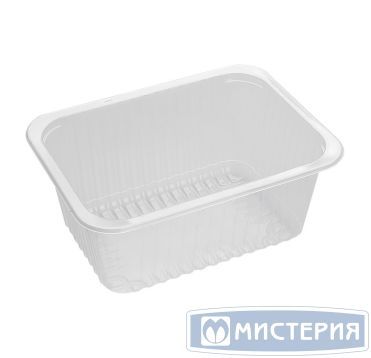 Контейнер под запайку 1400 мл, 1-секц. 187х137х83 мм, прозр., ПП, 420 шт/кор 420 шт/упак РОССИЯ 1871400
