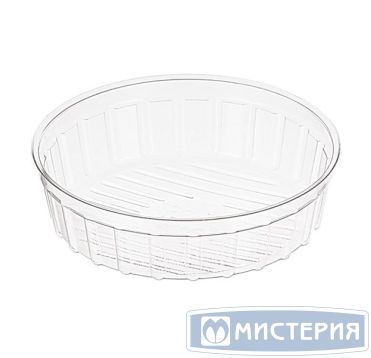Контейнер 125 мл, круглый, прозрачный