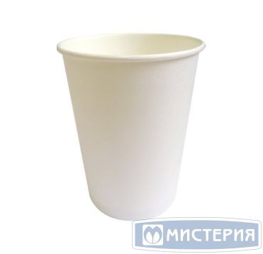Стакан бумажный 350 мл 1 сл., d90 мм, бел., карт., 50 шт/упак 1 000 шт/кор РОССИЯ 01-135006-050/1000/15/135001