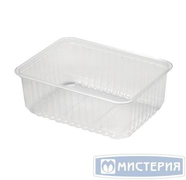 Контейнер 1000 мл 1-секц. 179х132х64 мм, серия 179, без крышки, прозр., ПП, 50 шт/упак 500 шт/кор РОССИЯ А179-1000