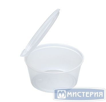 Соусник 80 мл, h-34 мм, d-71 верх, 56 низ, прозрачный